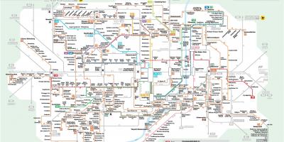 Քարտեզ Մյունխենի ավտոբուսով